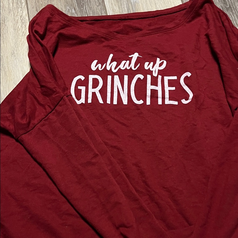 Red Graphic Women's Top